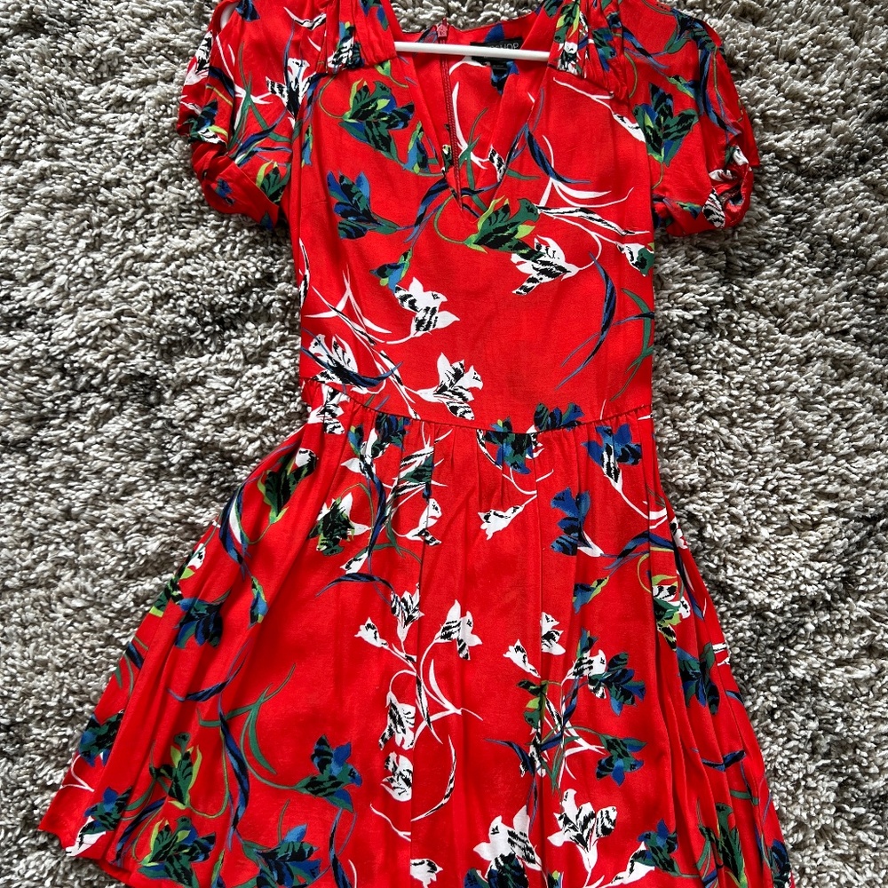 Brand New Topshop skater dress size 2